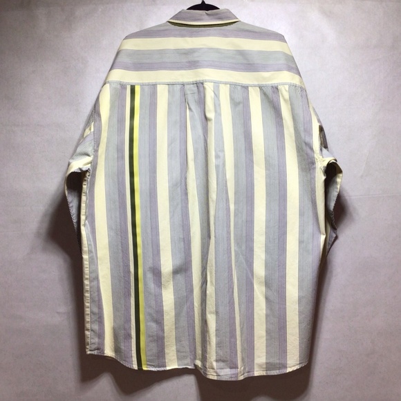 Akademiks Stripe Long Sleeve Button Down Shirt, Size 3XL - Picture 2 of 10